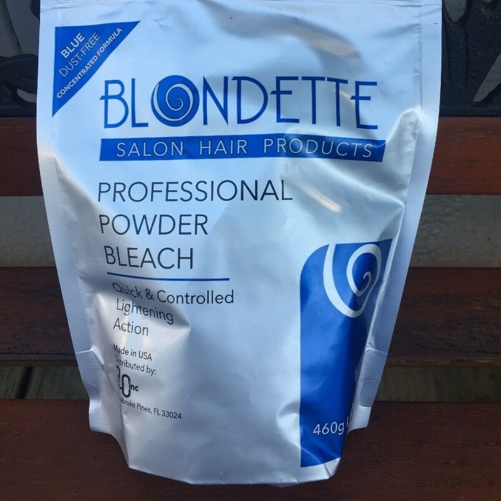 Blondette Salon Professional Powder Bleach blue